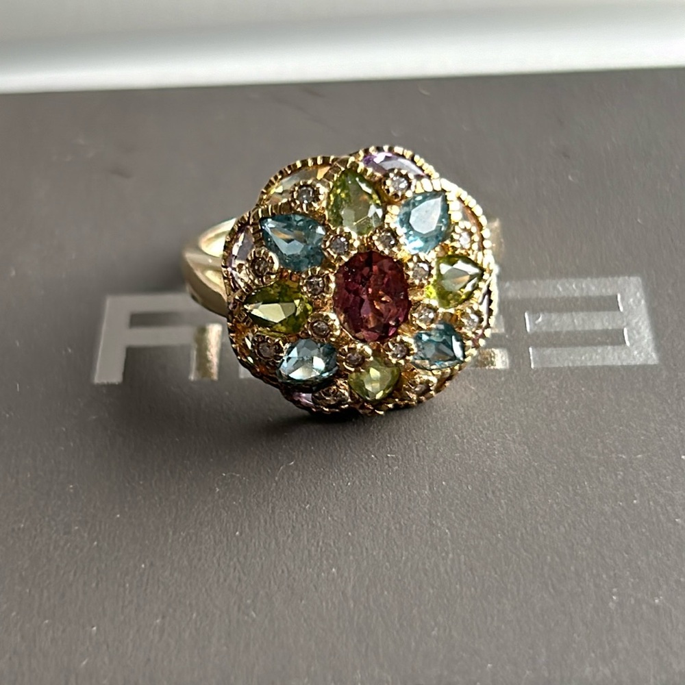 EFFY Gold Ring with Precious Stones